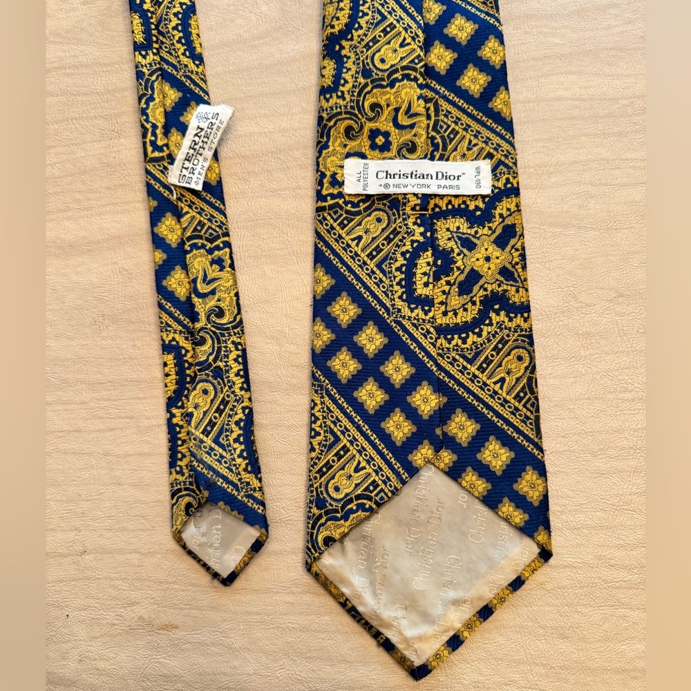 Christian Dior Men’s Jacquard Necktie